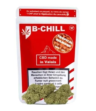 B-Chill Tropical Diamond CBD Flower Indoor 1