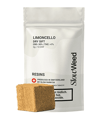 Slow Weed Limoncello Kief CBD Pollen Outdoor 1