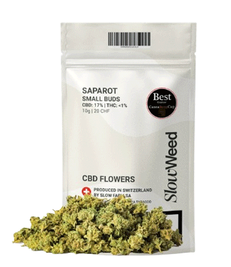 Slow Weed Saparot Minibuds Small CBD Buds Outdoor 1