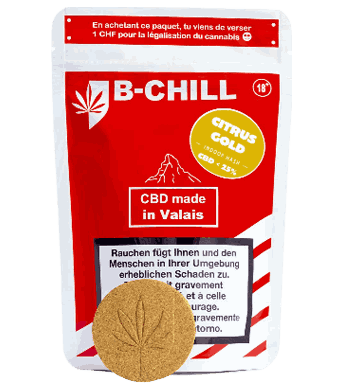 B-Chill Citrus Gold CBD Pollen Indoor 1