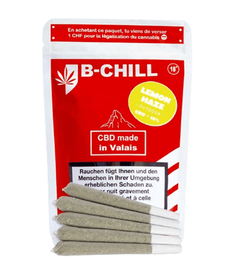 B-Chill Lemon Haze Pre-Rolls CBD Joints Outdoor 1