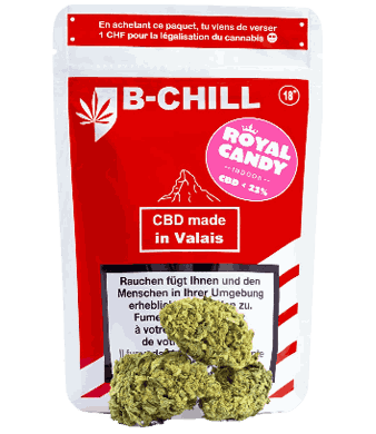 B-Chill Royal Candy CBD Flower Indoor 1