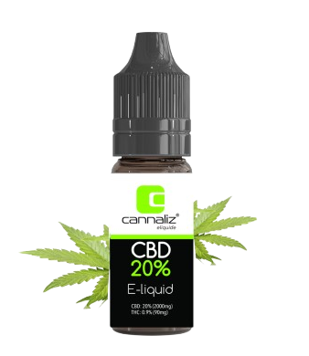 Cannaliz Cannatonic CBD Liquid ⦁ Botanical Terpenes E-Liquid with 90mg THC 1