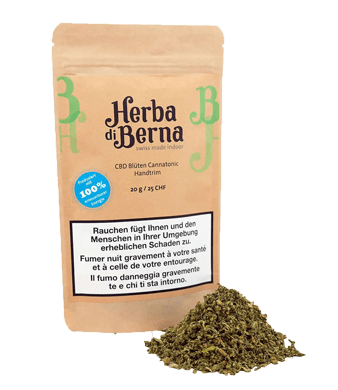 Herba di Berna Cannatonic Handtrim CBD Trim Indoor 1