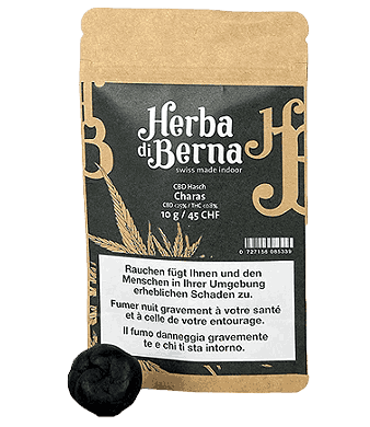 Herba di Berna Charas CBD Hash Indoor 1