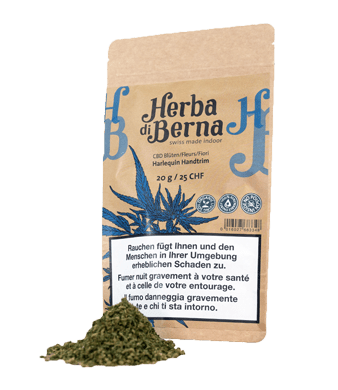 Herba di Berna Harlequin Handtrim CBD Trim Indoor 1