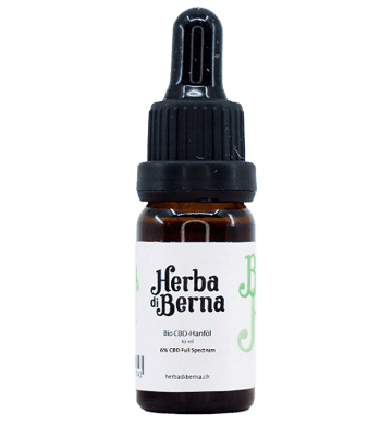 Herba di Berna Organic CBD Oil 6% CBD Drops Full Spectrum 1