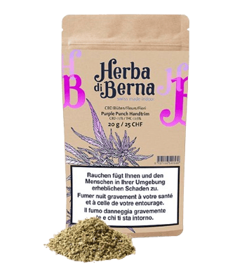 Herba di Berna Purple Punch Handtrim CBD Trim Indoor 1
