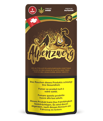 Pure Alpenzwerg CBD Flower Outdoor 1