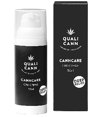 Qualicann Canncare CBD Cream for Joints Hemp Cosmetic 1