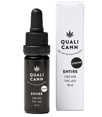 Qualicann Entire 34% CBD Oil Full Spectrum 1