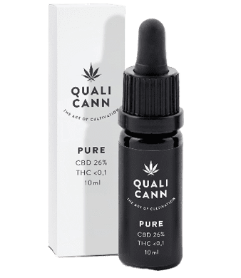Qualicann Pure 26% THC-Free CBD Oil Broad Spectrum 1