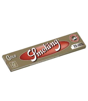 smoking king size slim gold rolling papper uweed shop 1