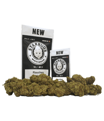 Starbuds White Widow CBD Flower Indoor 1