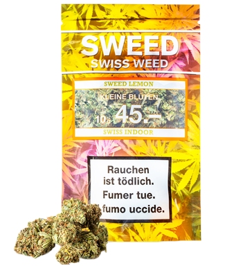 sweed lemon minibuds smallbuds indoor uweed shop 1