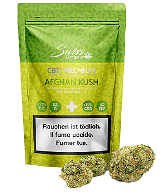 Swiss Botanic Afghan Kush CBD Flower Indoor 1