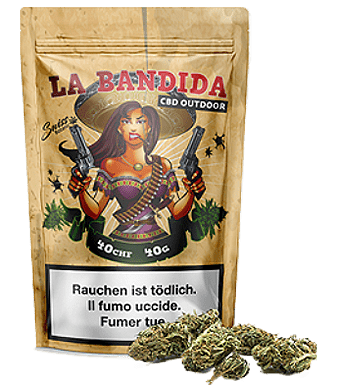 Swiss Botanic Bandida CBD Flower Outdoor 1