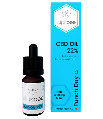 Alpsbee Punch Day 22% CBD Oil Full Spectrum 1