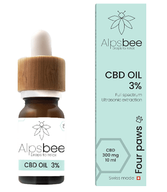 Alpsbee Four Paws CBD Oil 3% for Pets 1