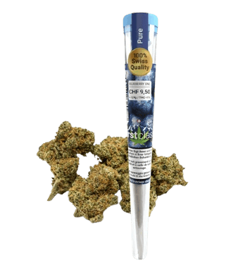 First Class CBD Blueberry One Pre-Rolls CBD Joints Indoor 1