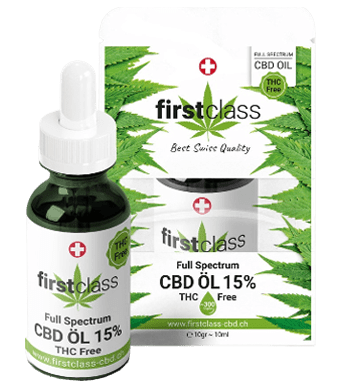 First Class CBD CBD Drops 15% THC-Free CBD Oil Broad Spectrum 1