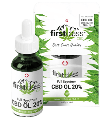 First Class CBD CBD Drops 20% CBD Oil Full Spectrum 1