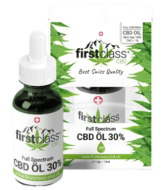 First Class CBD CBD Drops 30% CBD Oil Full Spectrum 1
