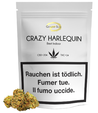 genuine swiss crazy harlequin minibuds cbd indoor uweed shop 1
