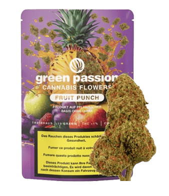Green Passion Fruit Punch CBD Flower Greenhouse 1