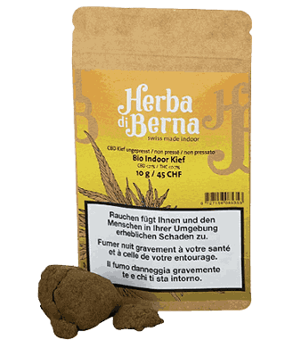 Herba di Berna Bio Kief CBD Pollen Indoor 1