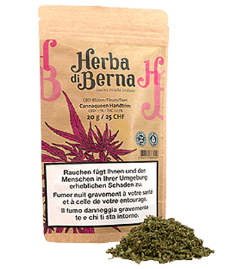 Herba di Berna Cannaqueen Handtrim CBD Trim Indoor 1