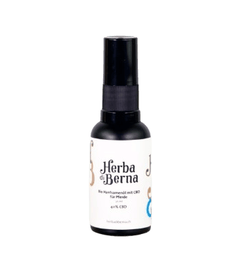 Herba di Berna Organic Hemp Seed Oil with 40% CBD for Horses 2