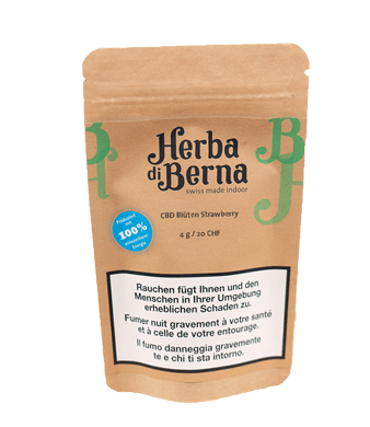 Herba di Berna Strawberry CBD Flower Indoor 3