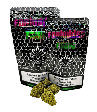 Paradise Weeds Forbidden Fruit CBD Flower Indoor 1