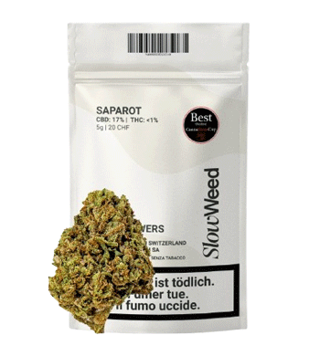 Slow Weed Saparot CBD Flower Outdoor 1