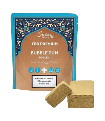 Swiss Botanic Bubble Gum ⦁ CBD Pollen Indoor 1