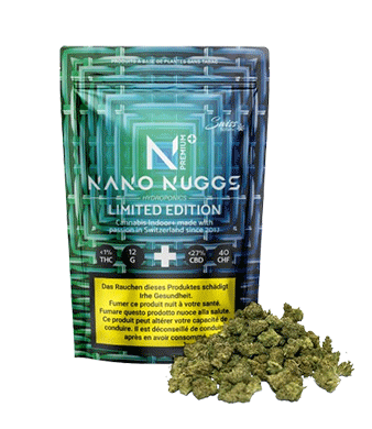 Nano Nuggs BLUE • Premium Limited Edition Small CBD Buds - 12g