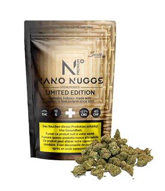 Nano Nuggs GOLD • Premium Limited Edition Small CBD Buds - 12g