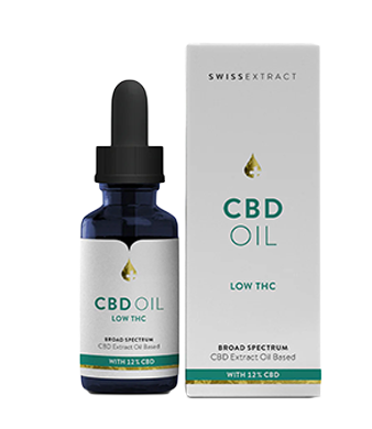 Swiss Extract HempExtract 12% Low-THC CBD Oil Broad Spectrum 1